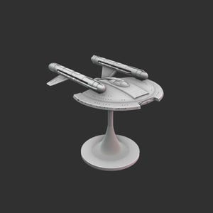 1/2500 Scale NX Intrepid (NV Class) 3D File (STL)