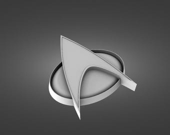 Archivo 3D de la insignia TNG (STL)