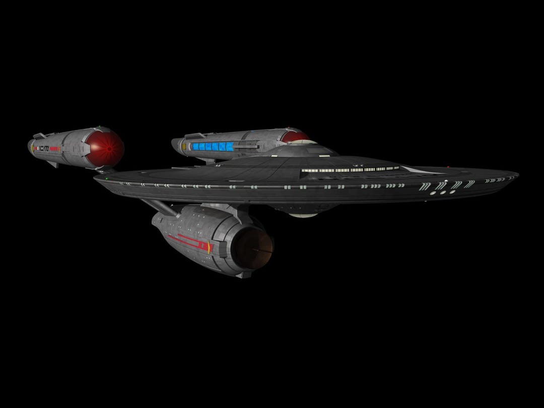 Constitution Class Starship (SNW Version) 3D File (STL) - Etsy