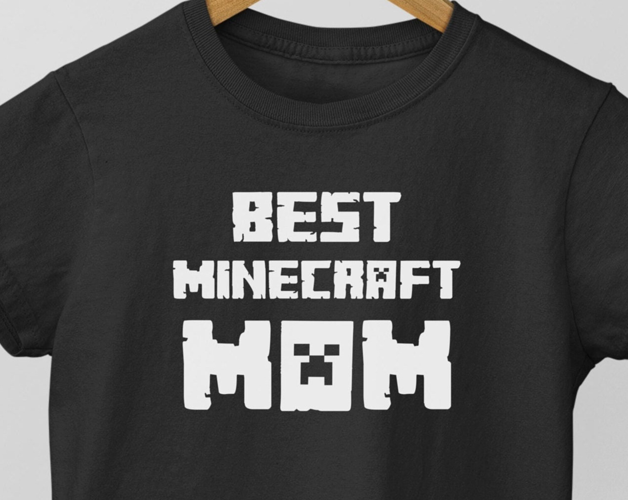 Discover Maglietta T-Shirt Minecraft Mom Uomo Donna Bambini Minecraft Mom Mothers Regalo Festa Della Mamma Per I Giocatori