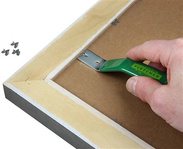 Fletcher PUSH POINTS Tabs for Picture Frame Framing Window Glazing