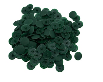 Bifix™ Heritage Green Screw Pozi Phillips Cover Caps Snap-On 6-8g Pz2 Ph2 Push Fit Furniture