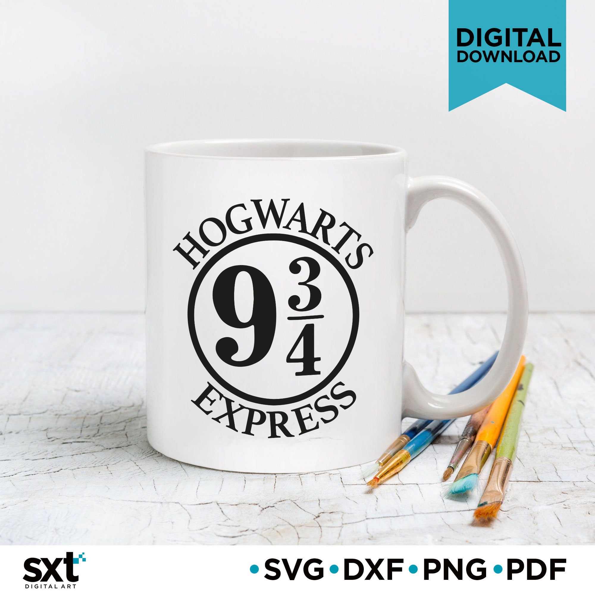 Hogwarts Express Svg Harry Potter SVG 9 3/4 Svg Files for | Etsy