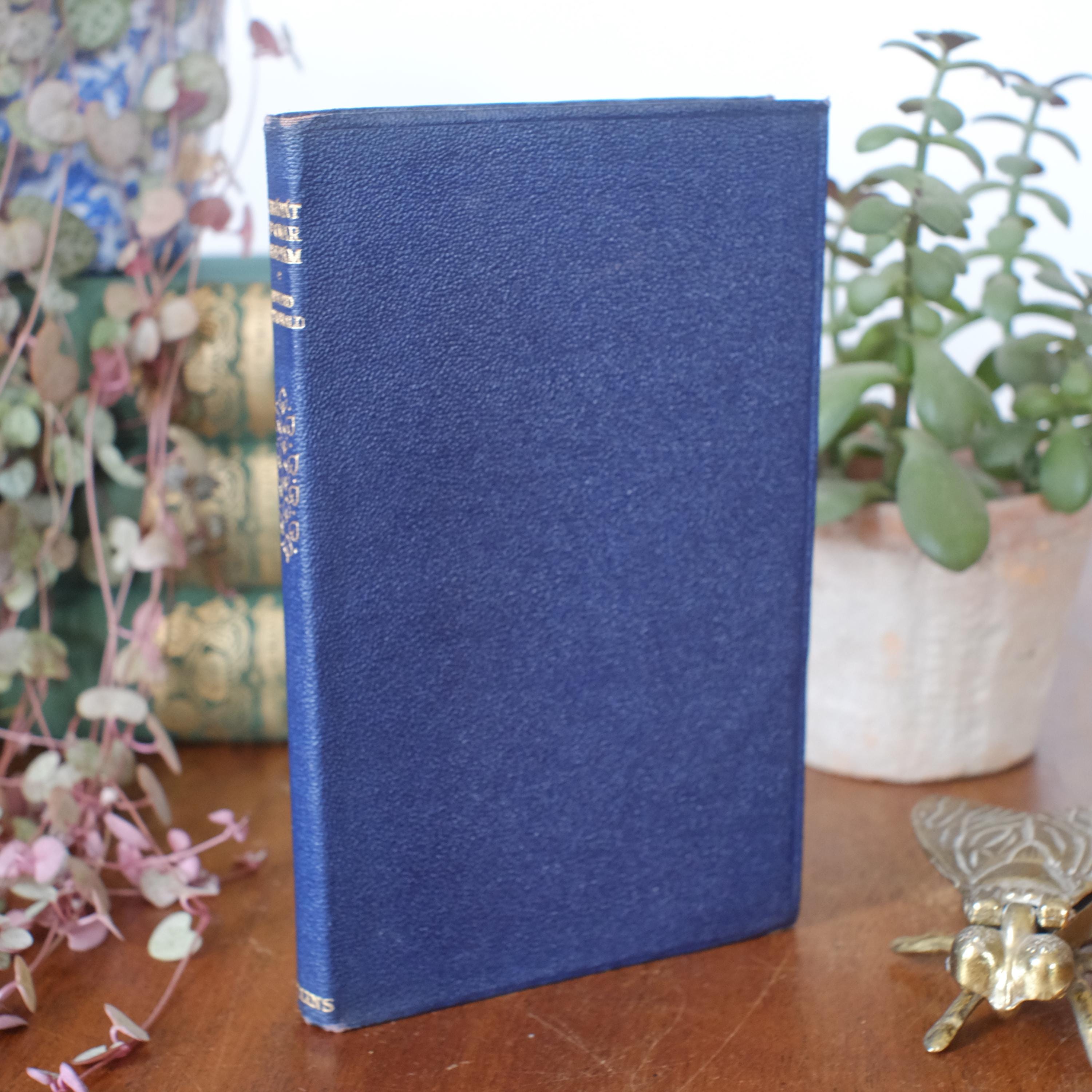 オマル・ハイヤームのルバイヤート ～ 青い革装丁のヴィンテージ本