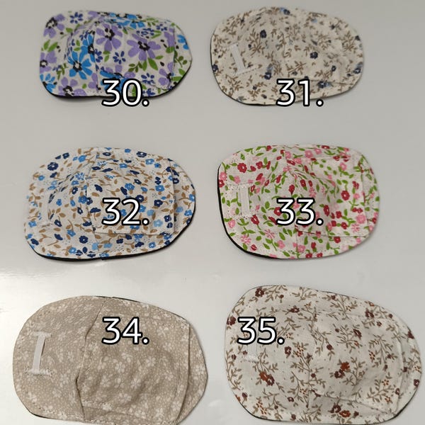 Eye patch, size S, for children with amblyopia (no shipping to the USA at this time)