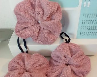 Shower flower in cotton sponge or minky