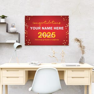 2025 Custom Confetti Poster - Official USC
