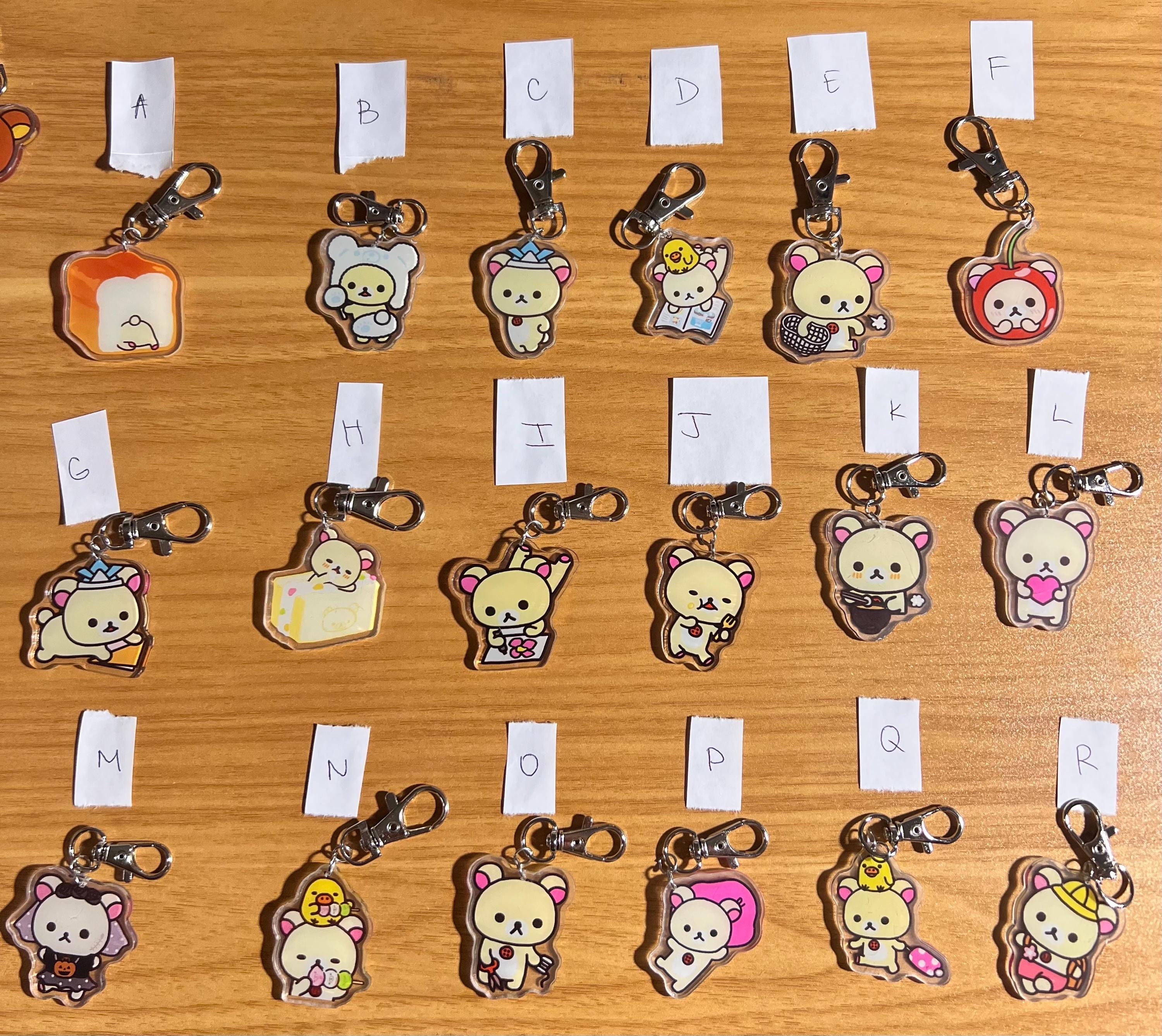 Rilakkuma keychain - Etsy 日本
