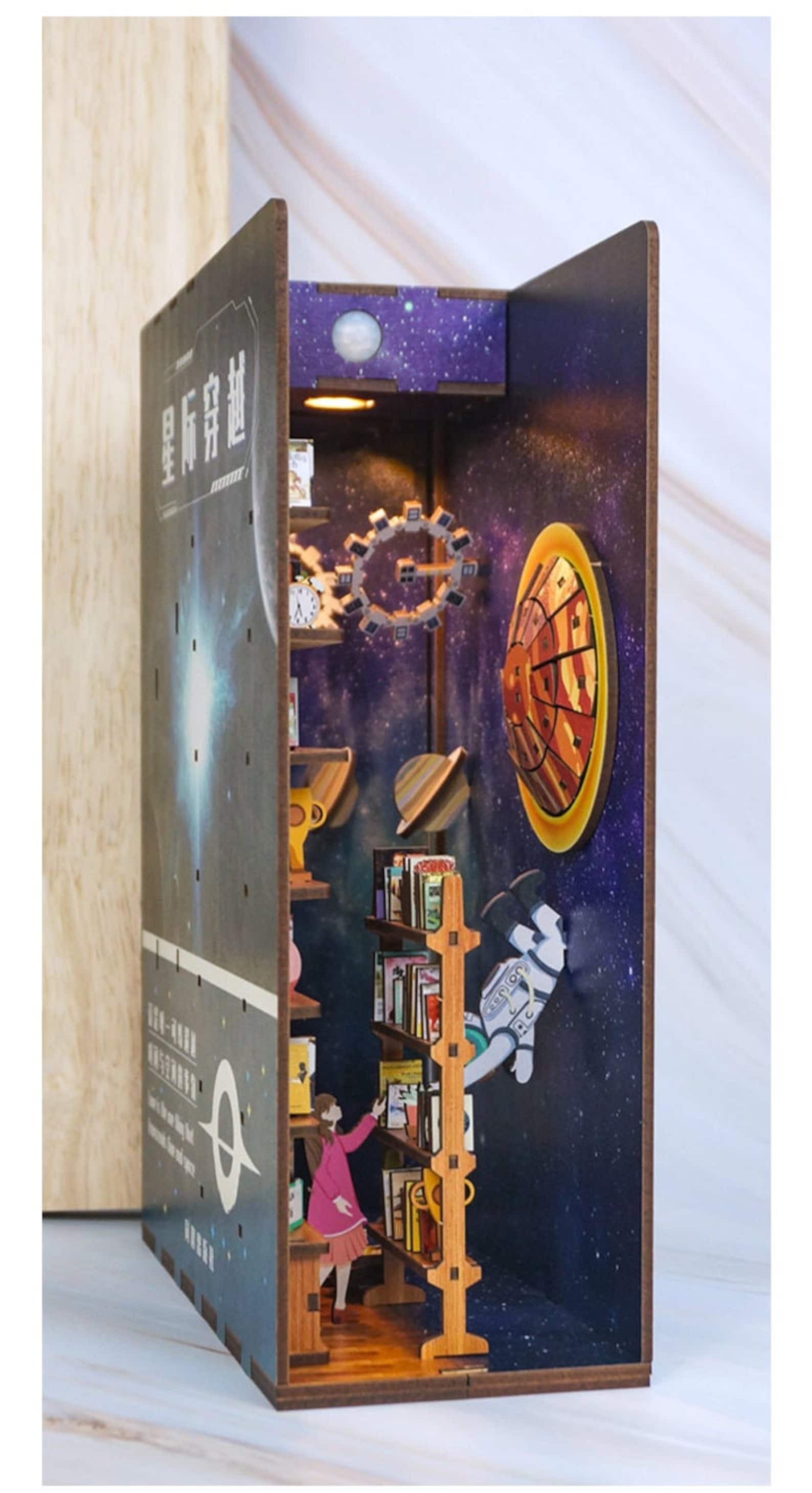 Interstellar Movie Book Nook book nook shelf insert DIY Etsy