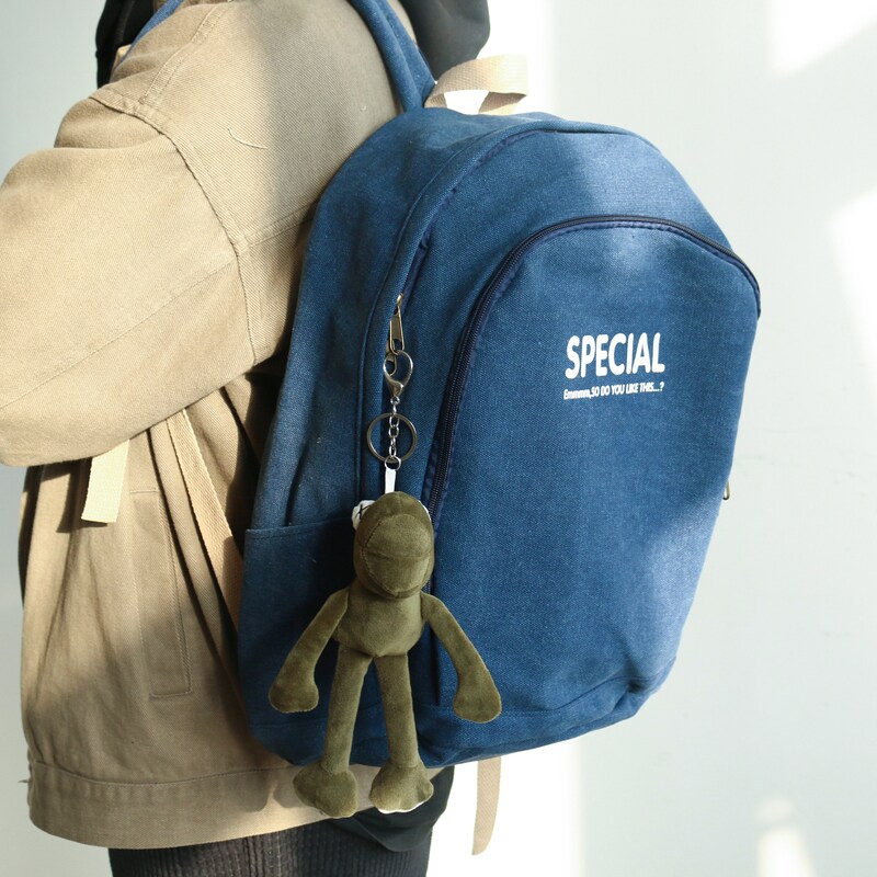 luxury canvas backpack