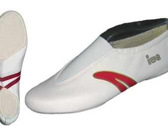 IWA Kunstturnschuh 502 creme gymnastic dance acrobatic slipper