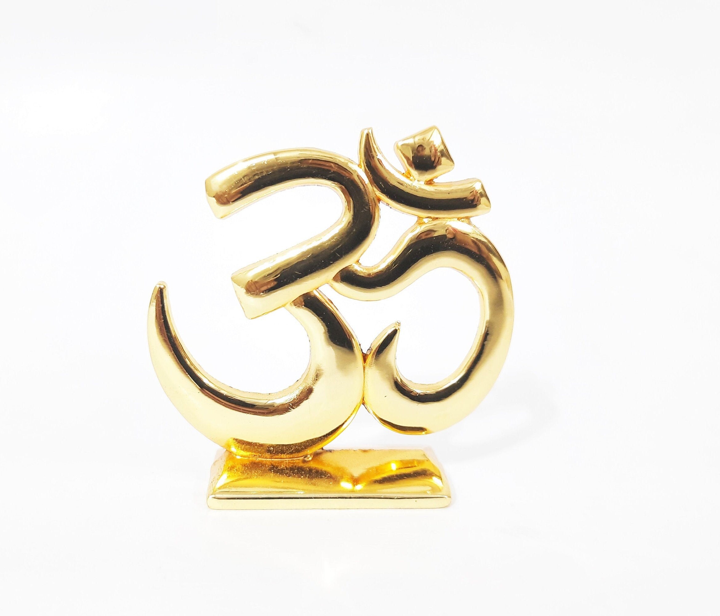 Golden om statue for car dashboard / car accessories / car Etsy