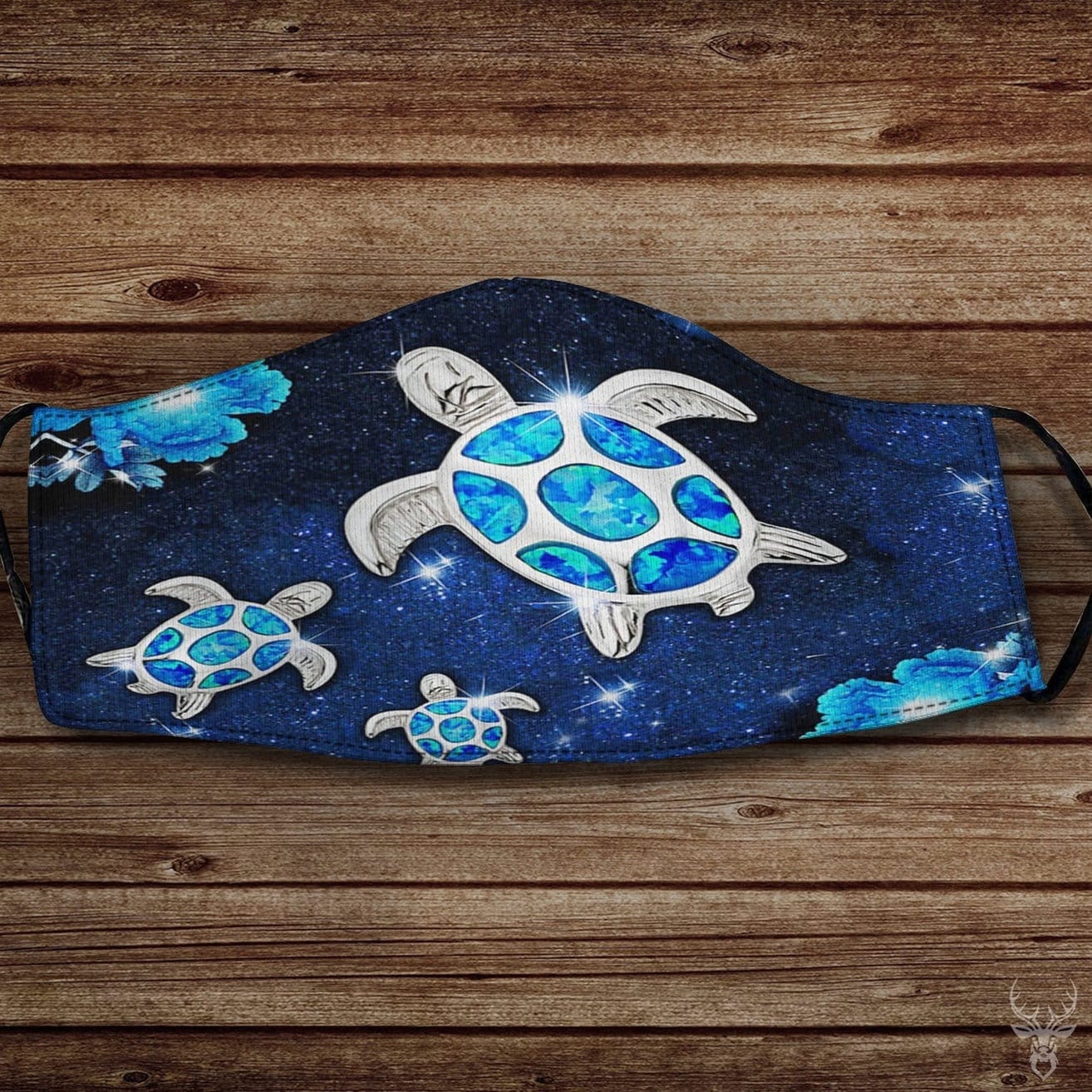 Turtle Cotton Face Mask Turtle Mask Turtle Face Mask Etsy