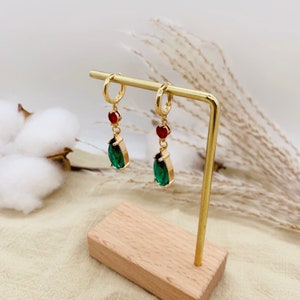 18k gold hoop earrings hauru the moving castle image 4