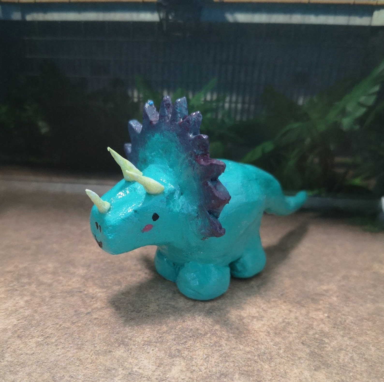 triceratops clay
