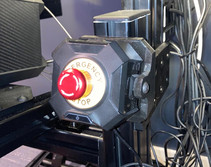 Fanatec DD1 and DD2 Kill Switch and Emergency Stop Button Mount for