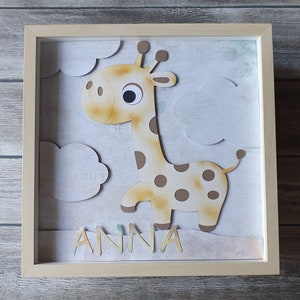 Cadeaulijst geboorteakte GIRAF voor de geboorte van een kind