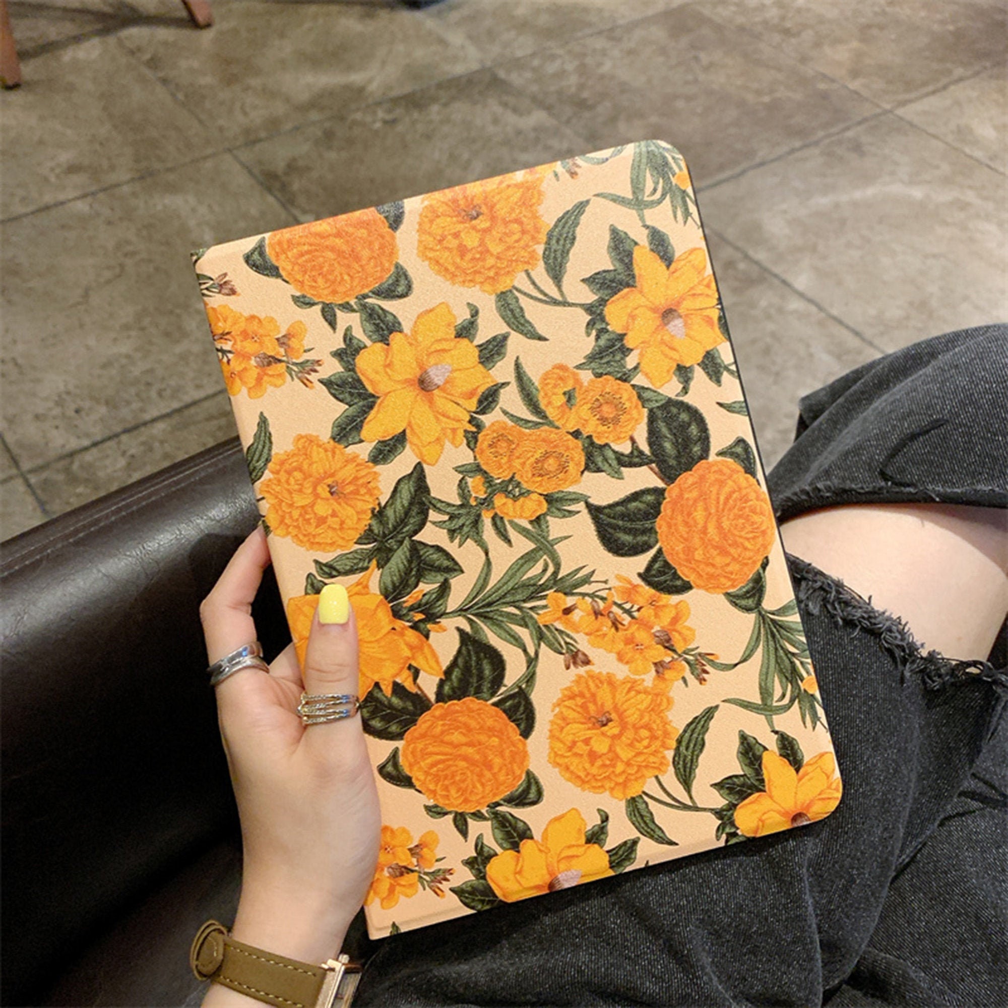 Floral iPad Case iPad Air Case Cute Mini 5 Smart Cover iPad Etsy