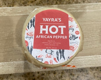 Hot African Pepper Sauce