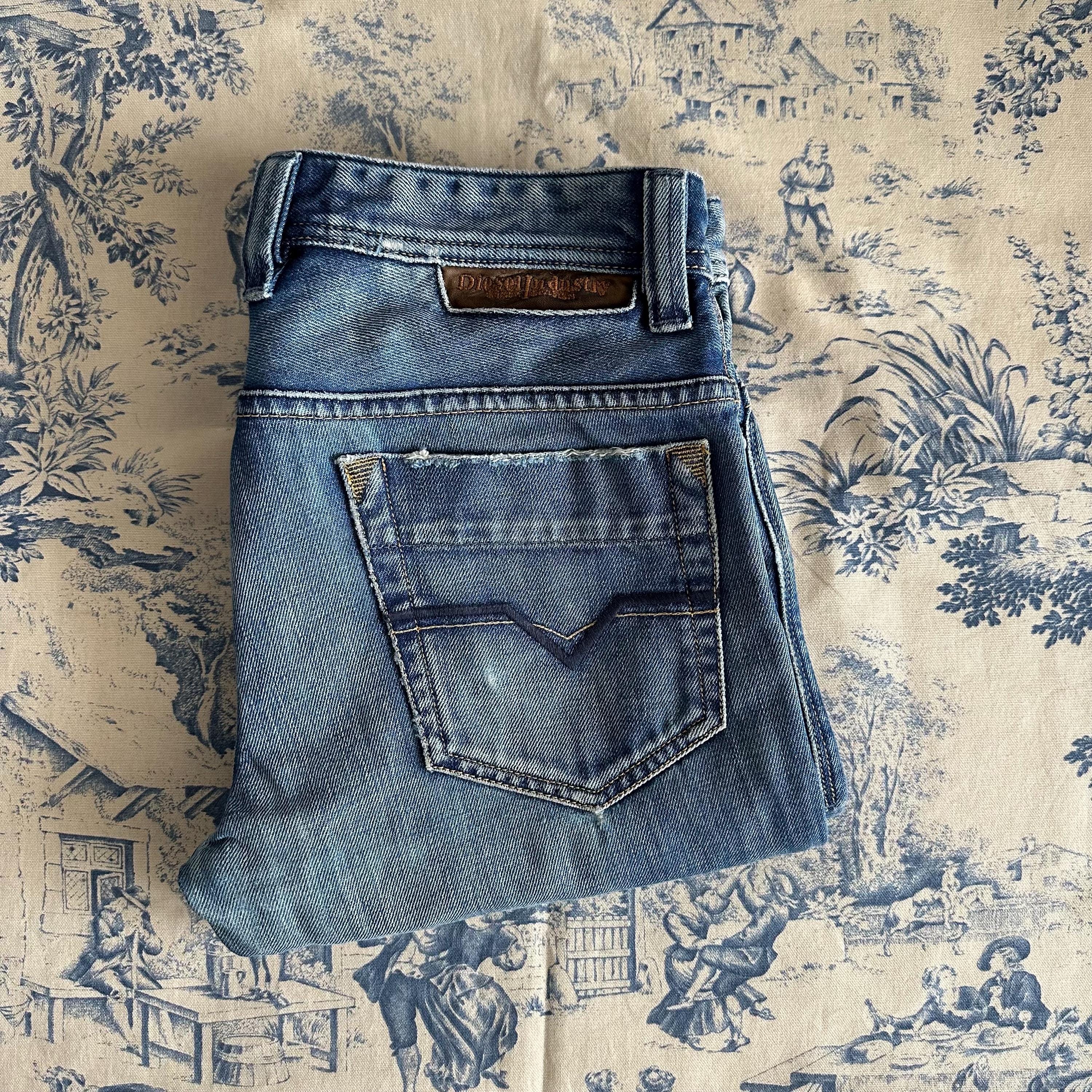 Diesel Zathan Jeans - Etsy