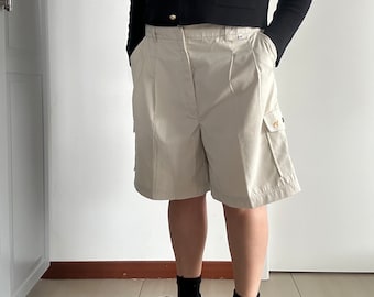 Vintage 90s Camel Cargo Shorts