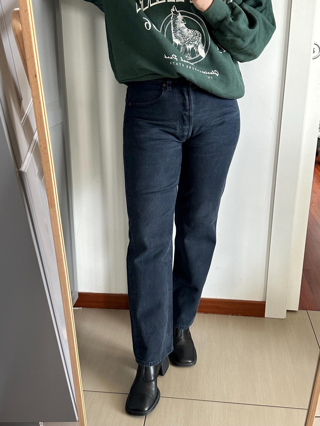 Levi's 501XXダークブルー デニム 501xxモデル ダークブルーストレートデニム セール】LEVI'S(R) VINTAGE