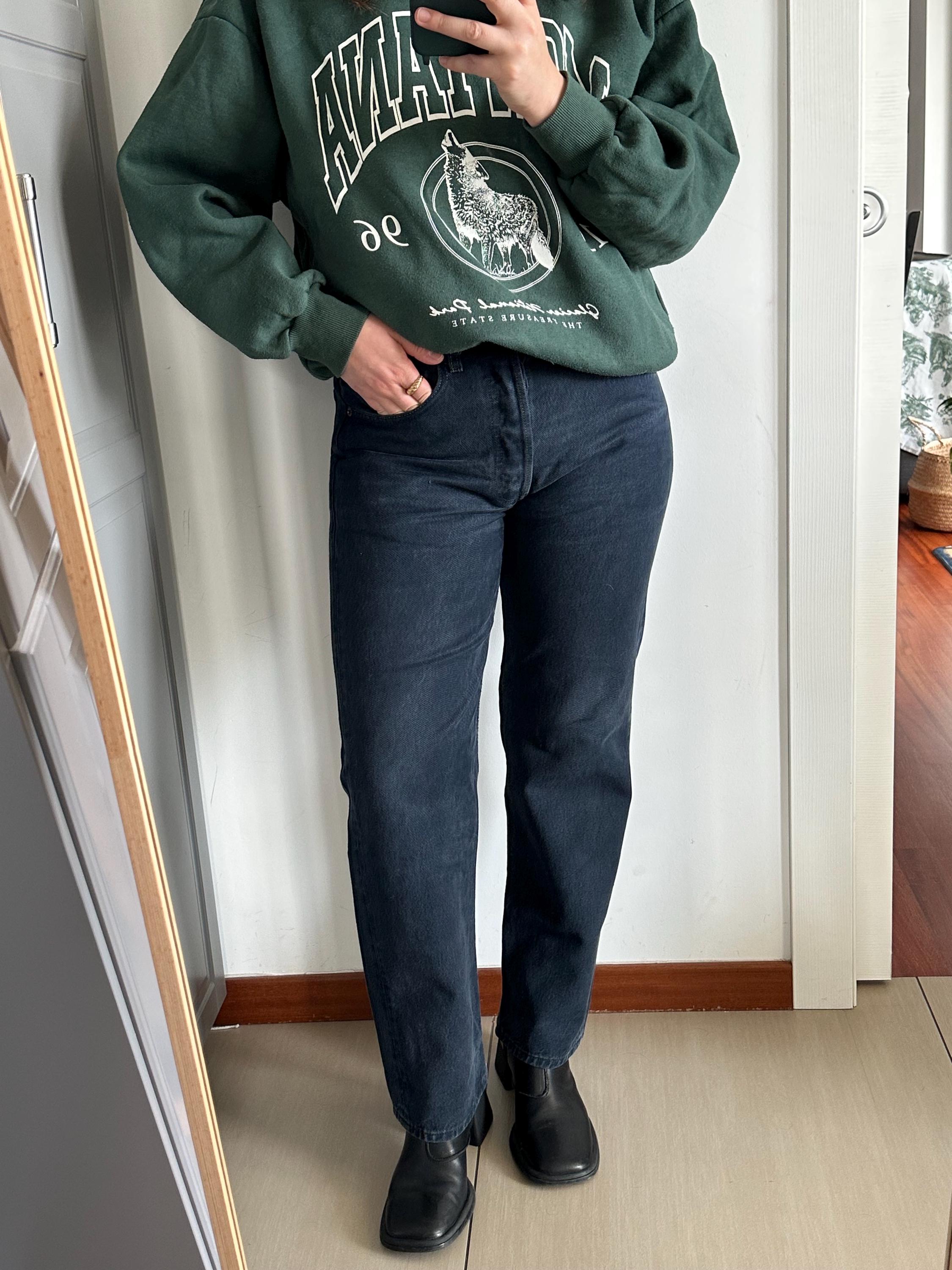 Levi's 501xx ダークブルーデニム W32 L36 Levi's 501xx ダークブルーデニム W32 L36 中古・古着通販】LEVI'S