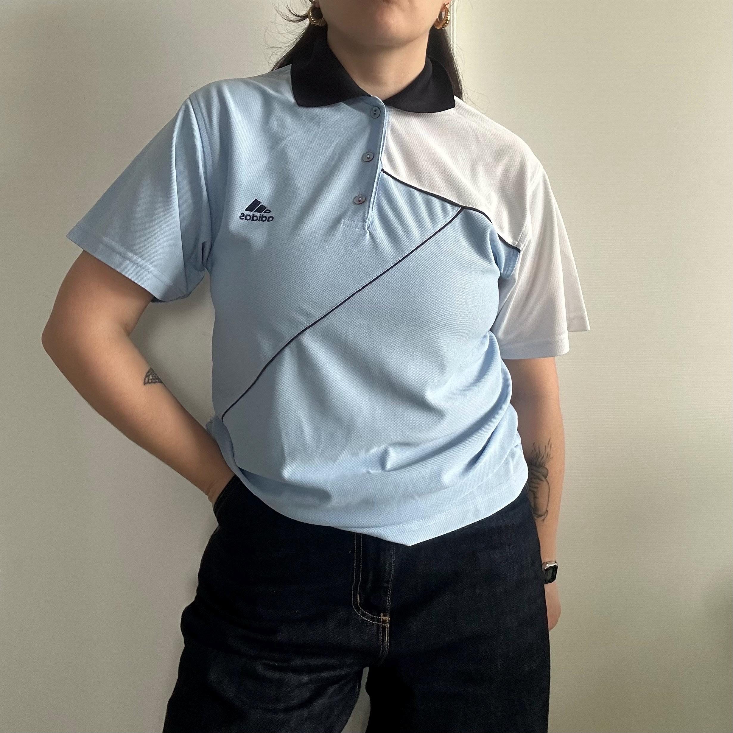 ［vintage］adidas polo shirt 80s 90s y2k ADIDAS Vintage 80s 90s Polo T Shirt Size 2XL Trefoil Pink