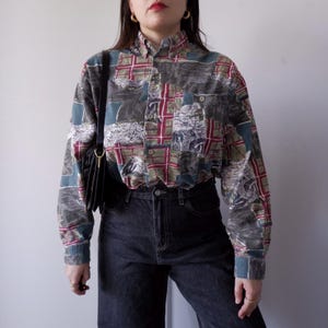 Chemise Femme Dickies En Flanelle à Carreaux Multicolore, Manches Longues, Taille S