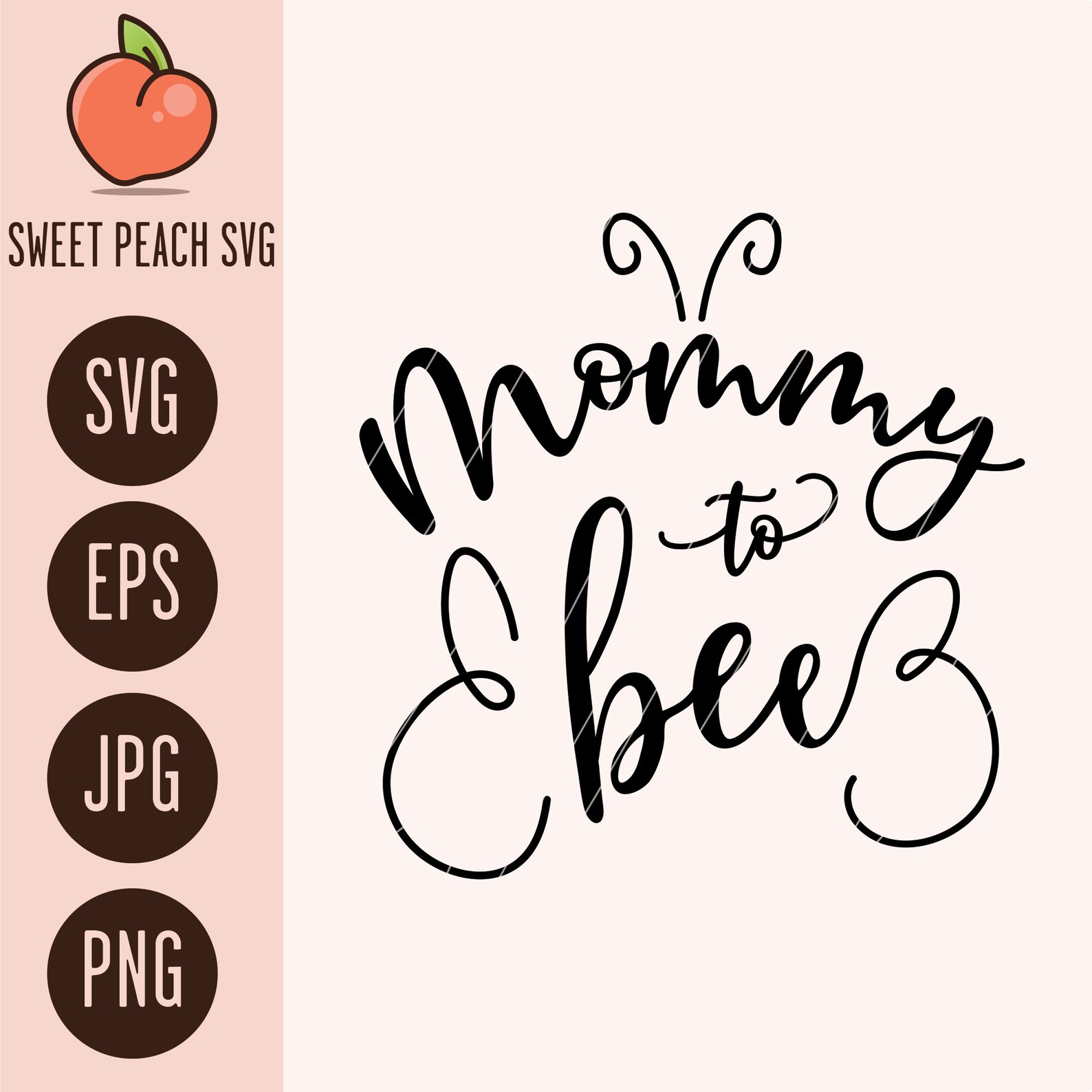 Mommy to Bee SVG, SVG for Moms - Etsy