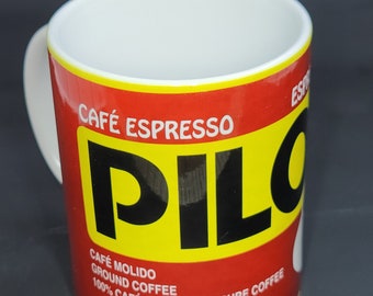 Caneca de café cerâmica do café pilon/caneca de chá/caneca para latinos/caneca de café espanhola