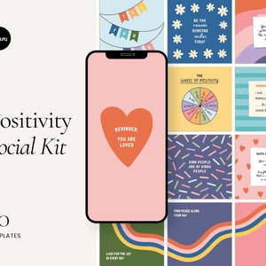 This editable Instagram template pack contains 320 mental health posts, therapy posts, self-help posts, self-love posts, and self-care posts, designed to educate, inspire, and motivate your audience. Perfect for therapists and counselors.