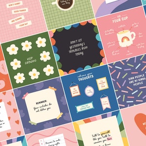 This editable Instagram template pack for Canva contains 320 mental health posts, therapy posts, self-help posts, self-love posts, and self-care posts, designed to educate, inspire, and motivate your audience. Perfect for therapists and counselors.