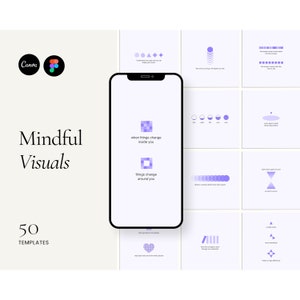Mindful Visuals, Mindfulness Quotes, Spiritual Coach, Instagram Template, Canva, Spiritual Quotes, Life Coach, Mindset Coach, Coaching