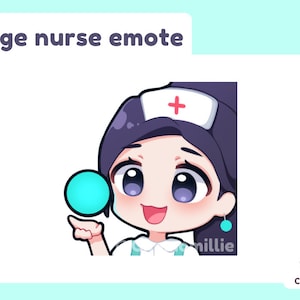 Valorant Sage nurse Twitch emote