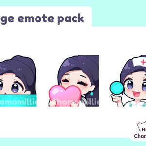 Valorant Sage Twitch emote pack (3)