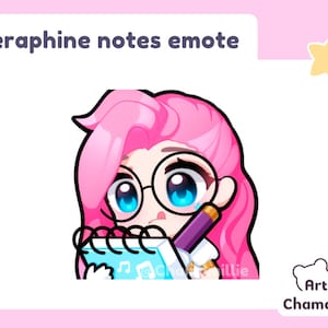 League of Legends Seraphine notes Twitch emote
