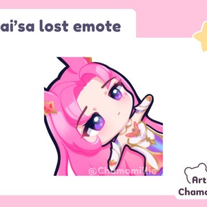 League of Legends Star Guardian Kai’sa Lost Twitch emote