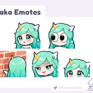 League of Legends Star Guardian Soraka Twitch emotes