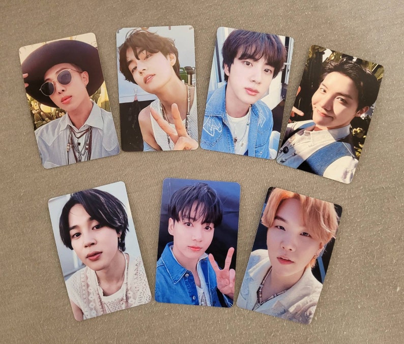 BTS Photocards Memories of 2021 Set Etsy
