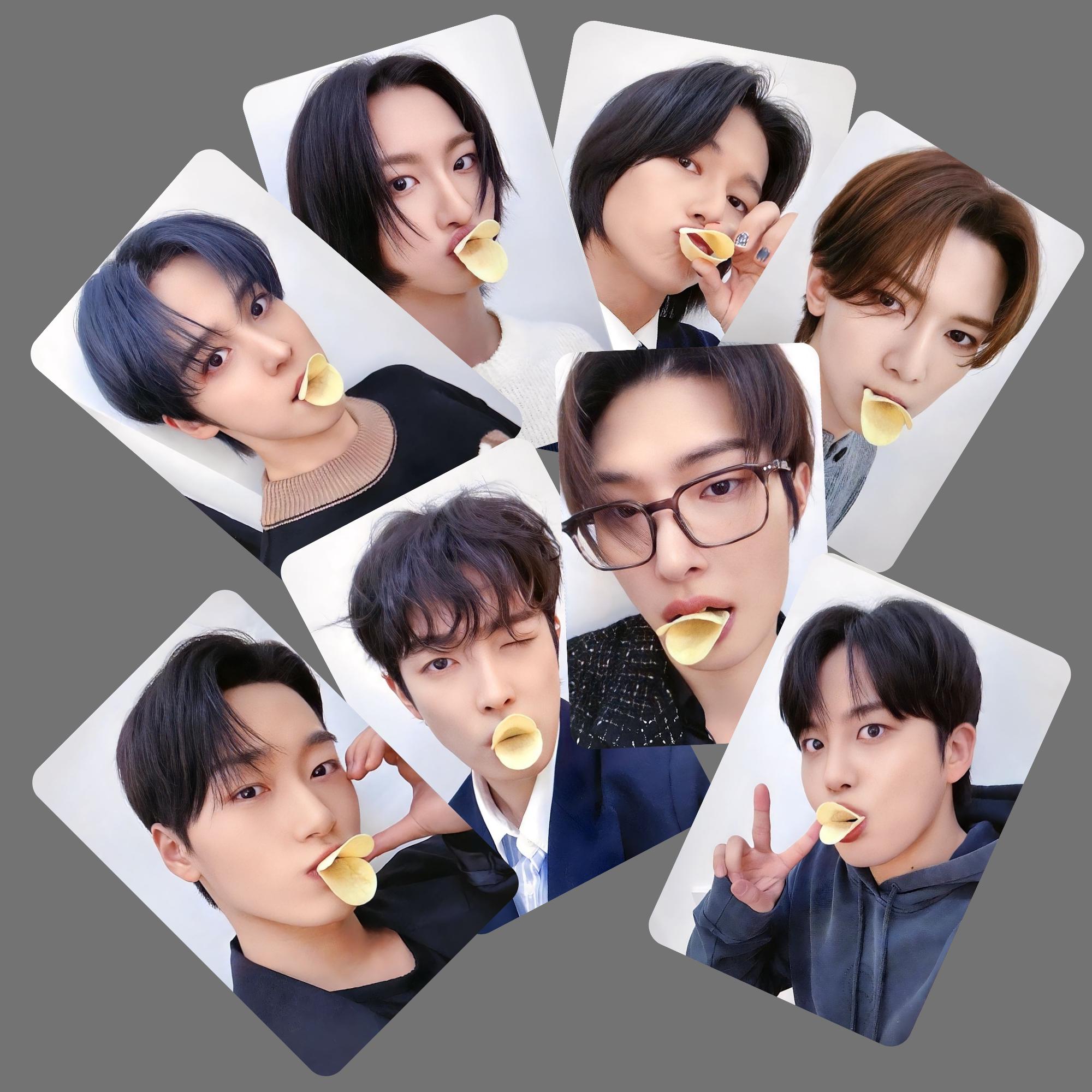 ateez minirecord ribbon ユノ　ミンギ　ユニット ateez minirecord ラキドロ ユニット トレカ