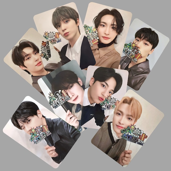 Ateez in the Desert Atiny Photocard Set -preorder - Etsy