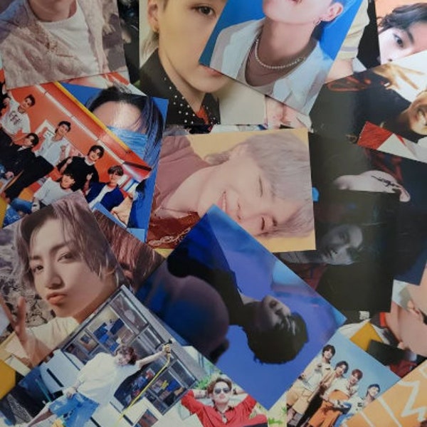 BTS K-Pop Custom Photocards