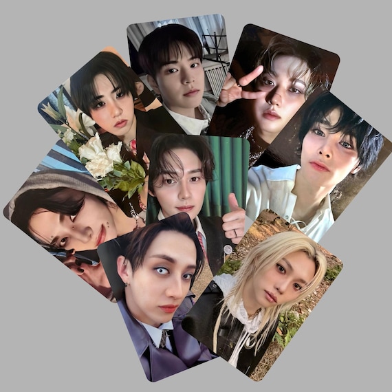 Stray Kids SKZ HOP Real Touch Photocards -preorder - Etsy