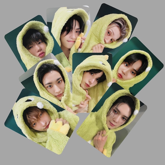 Ateez Golden Hour Pt 3 Fansign Photocards Dinosaur Vers -preorder