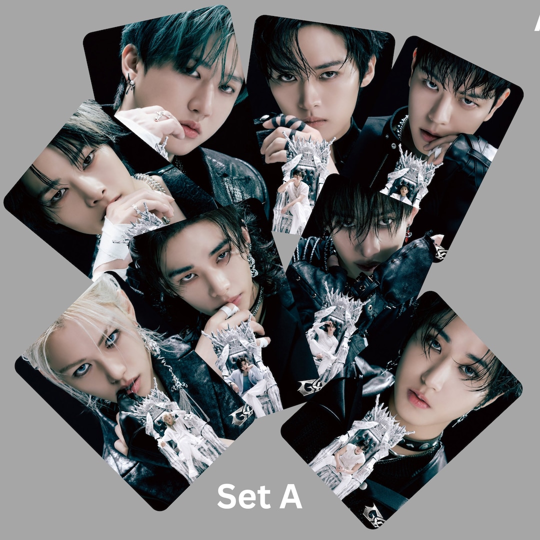 Stray Kids SKZ Giant Teaser Photocards Set -preorder - Etsy