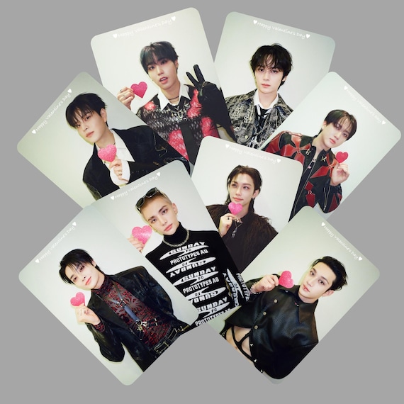 Stray Kids SKZ Stays Valentine Day Photocards -preorder - Etsy
