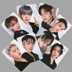 Tarjetas fotográficas de la segunda parte de la hora dorada de Ateez Musicart Pob