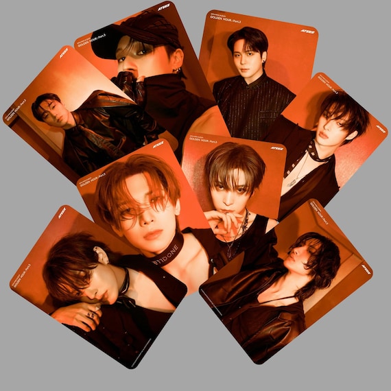 Ateez Golden Hour Pt 3 Concept Photocards Vers 3 -preorder - Etsy