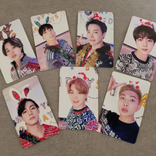 BTS Butter Photocards Holiday Remix